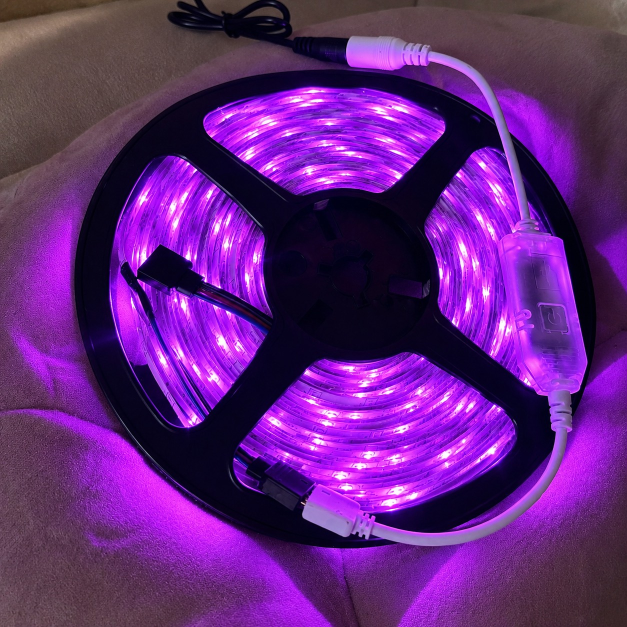 Tira de luz led 10 metros con control remoto y app - Imagen 2