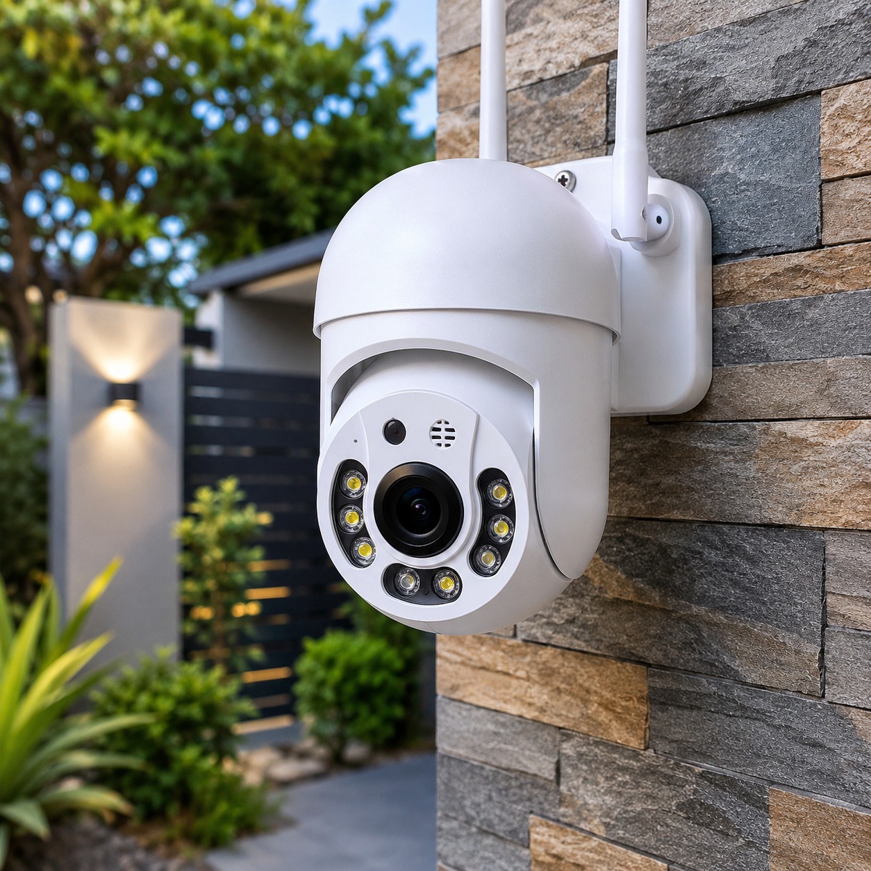 Cámara de seguridad exterior