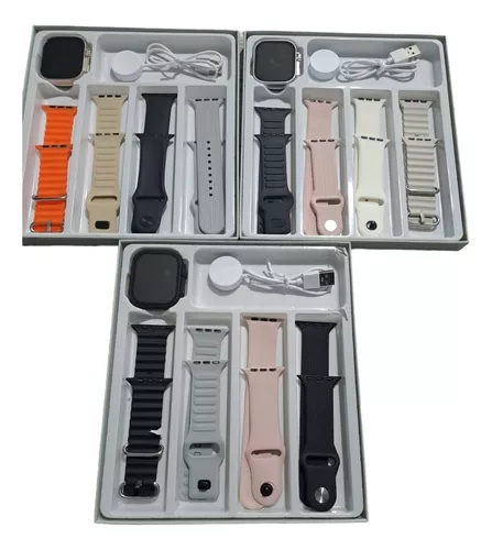 SMARTWATCH T20 ULTRA (4 PULSERAS) - Imagen 2