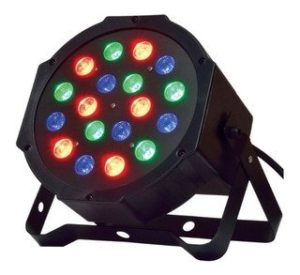 Luz DMX 18 leds, para disco o escenario