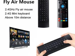 Air Mouse, con Mini Teclado / control remoto para Smart Tv, Computadora, Laptop Tv Box