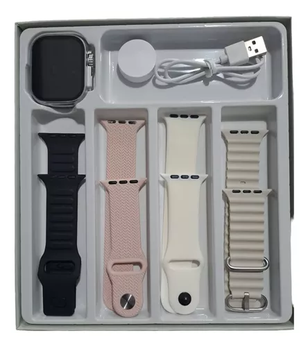 SMARTWATCH T20 ULTRA (4 PULSERAS)