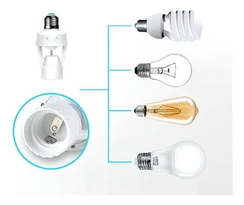 Socket inteligente con sensor de movimiento para bombillas - Imagen 4