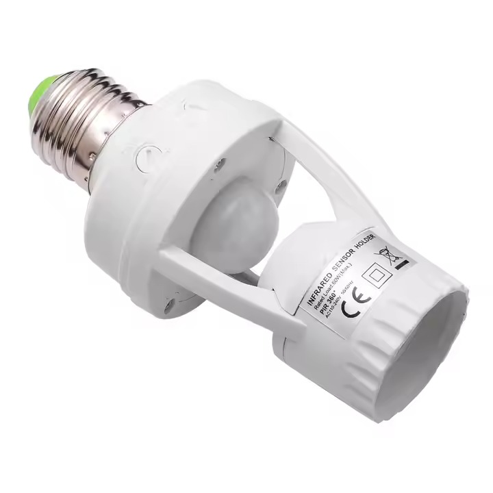 Socket inteligente con sensor de movimiento para bombillas