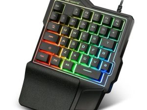 Teclado Gamer, single handed K7