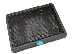 Base con ventilador para laptop, iluminada